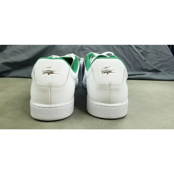 Lacoste Size 13 Men's Hydez 119 ECO Ortholite White Lace Up Fashion SneakerLogo - Picture 13 of 15